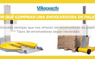 ¿Por qué comprar una envolvedora de palets?