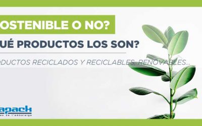 ¿Estos productos sostenibles son ecológicos o no?