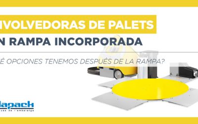 ¿Qué opciones existen si no queremos incorporar una rampa en nuestra máquina envolvedora de palés?