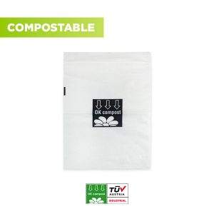 Bolsa zip compostable