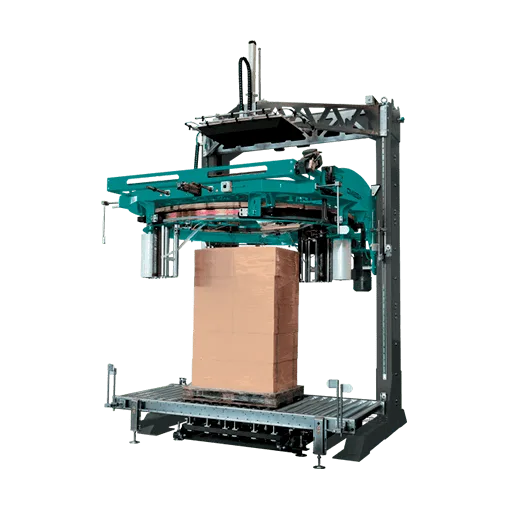 Envolvedora automática de palets con anillo