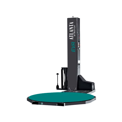 Envolvedora con plataforma giratoria semiautomática