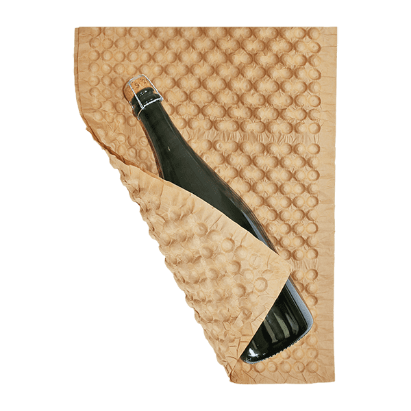papel burbuja kraft