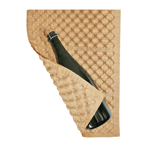 papel burbuja kraft